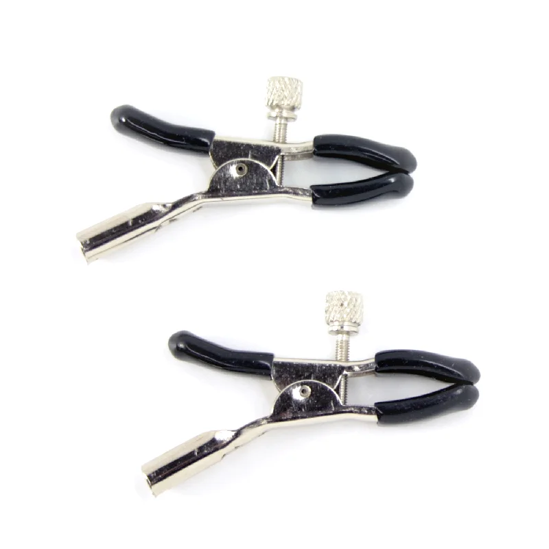 Adjustable Metal Nipple Clamps - Multiple Color Options Available!