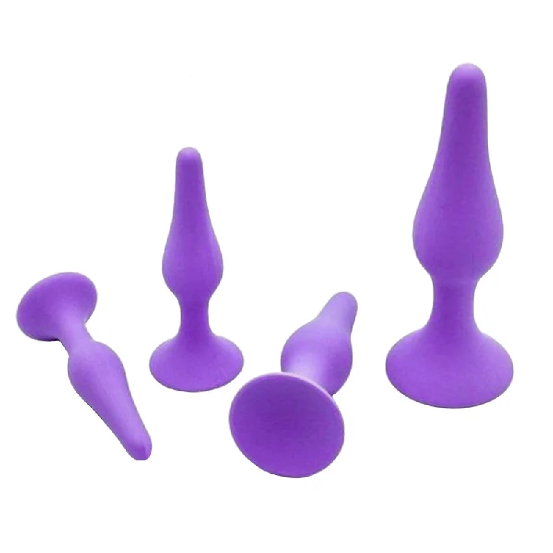 Beginner Small Silicone Anal Training Set (4 Piece)