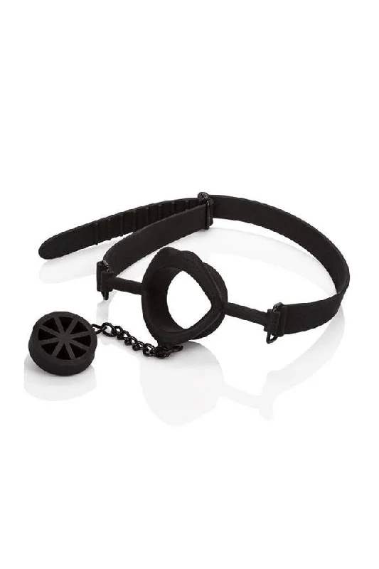 Cal Exotics - Scandal - Silicone Stopper Gag - Black