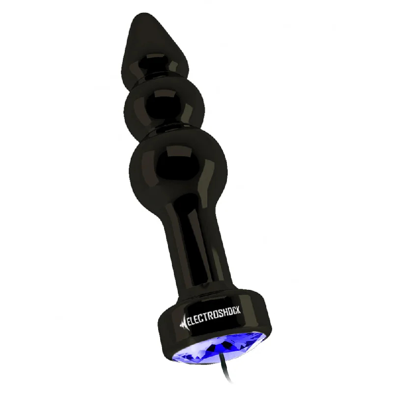 ElectroShock 3.9" Ribbed E-Stimulation Butt Plug