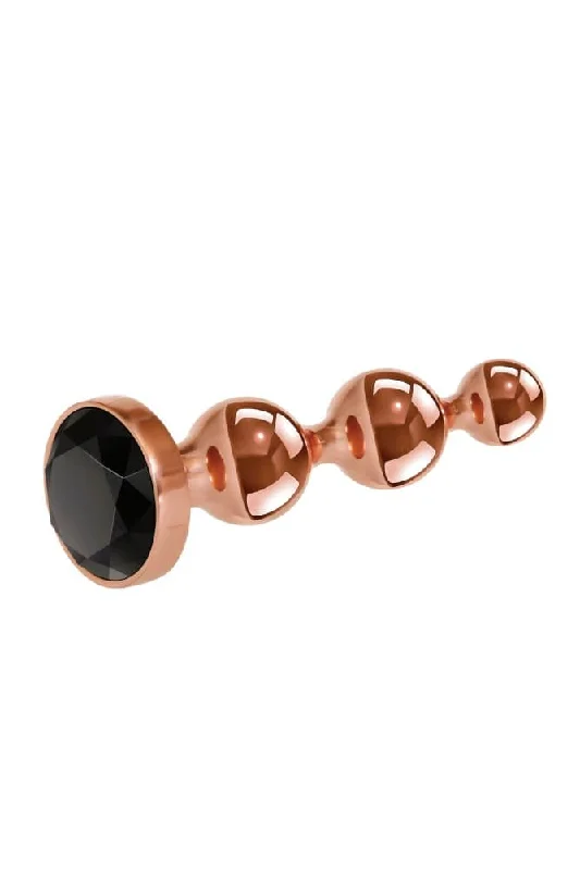 Gender X - Gold Digger Large Butt Plug - Rose Gold