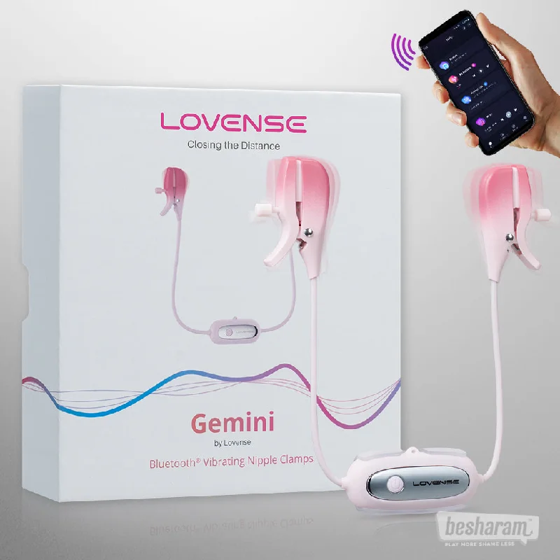 Lovense GEMINI Smart Vibrating Nipple Clamps