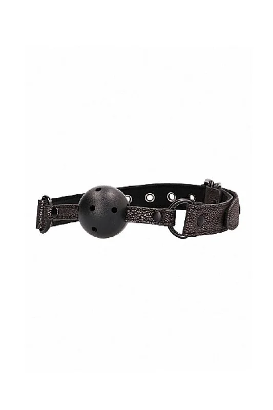 Ouch by Shots Toys - Elegant Ball Gag - Grey