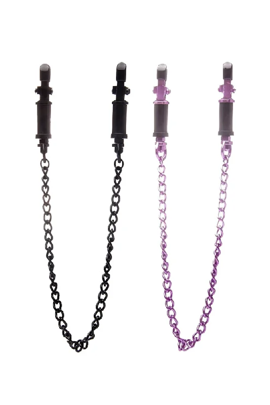 Ouch by Shots Toys - Vice Nipple Clamps - Assorted Colours