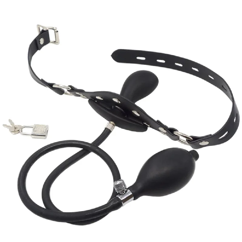 Power Play Silicone Inflatable Gag