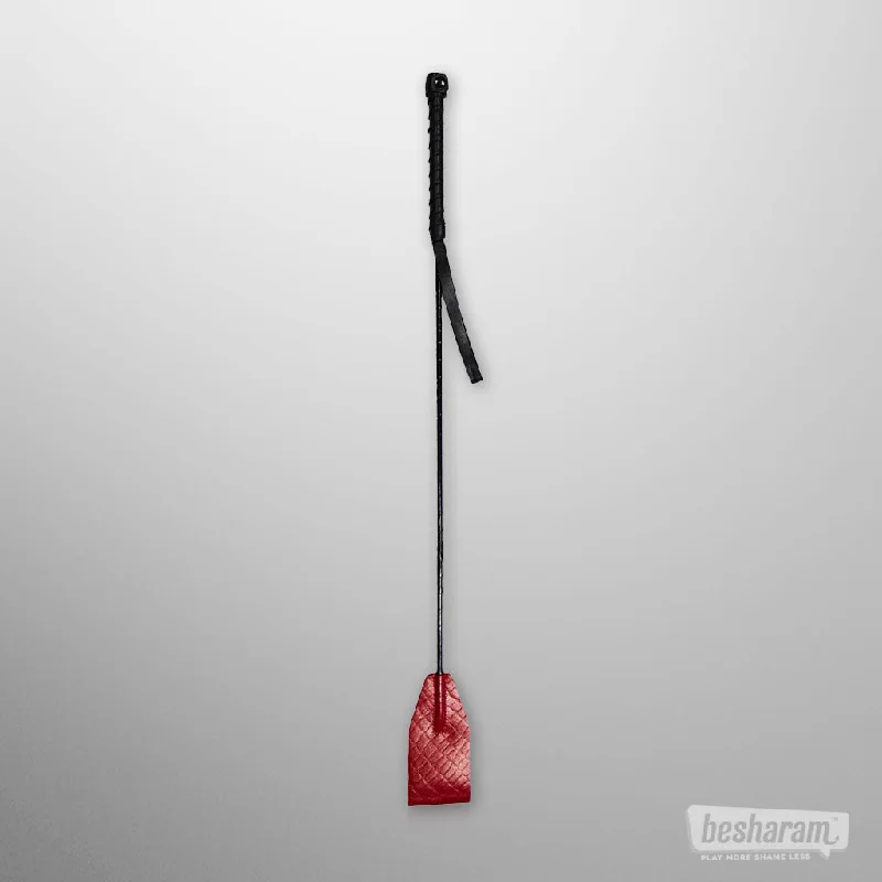 Rouge Leather Riding Crop