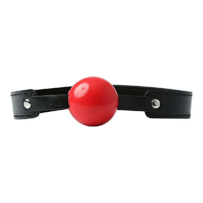 Sex And Mischief Solid Red Ball Gag