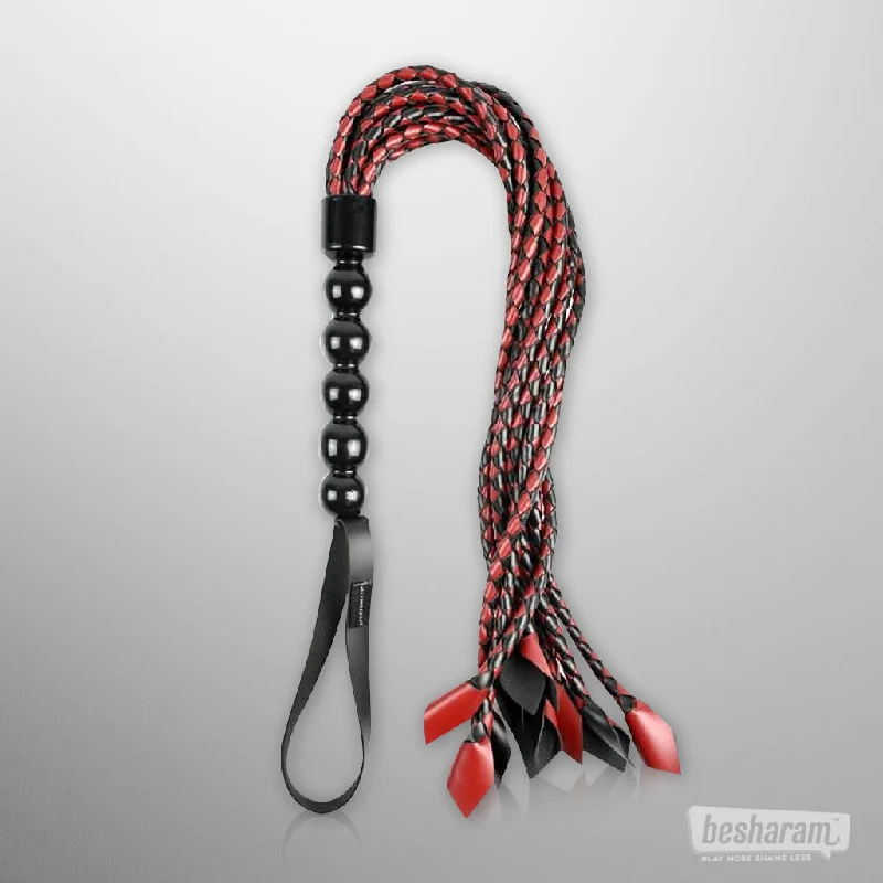 Sex & Mischief Saffron Braided Flogger