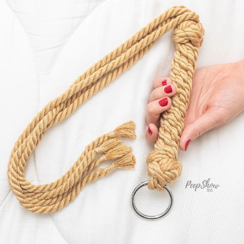 Shibari Bondage Rope Flogger Whip