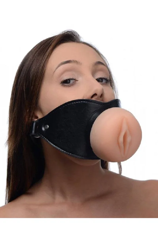 XR Brands - Master Series - Pussy Face - Oral Sex Mouth Gag