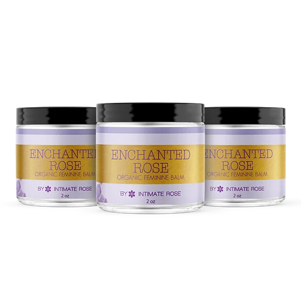 3 Pack - Enchanted Rose Organic Vaginal Balm