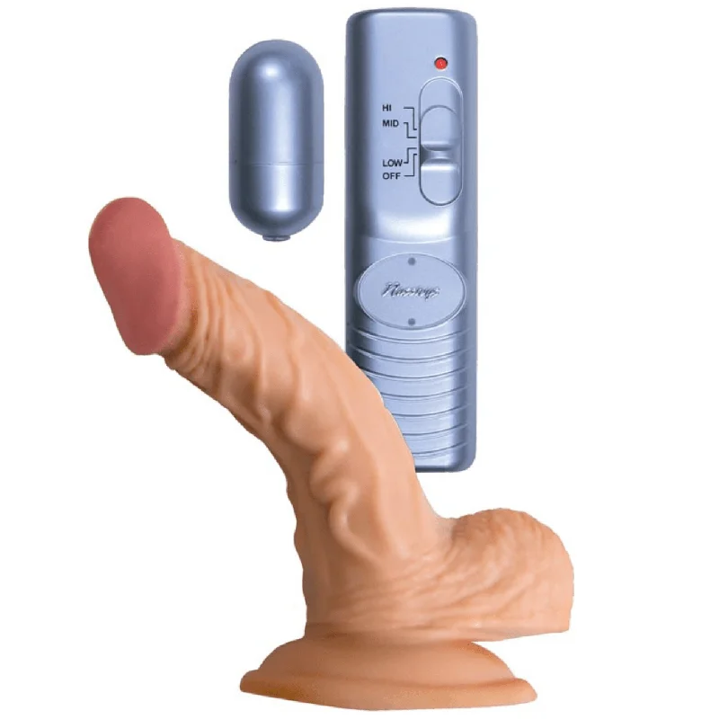 All American 5 Inch Vibrating Dildo