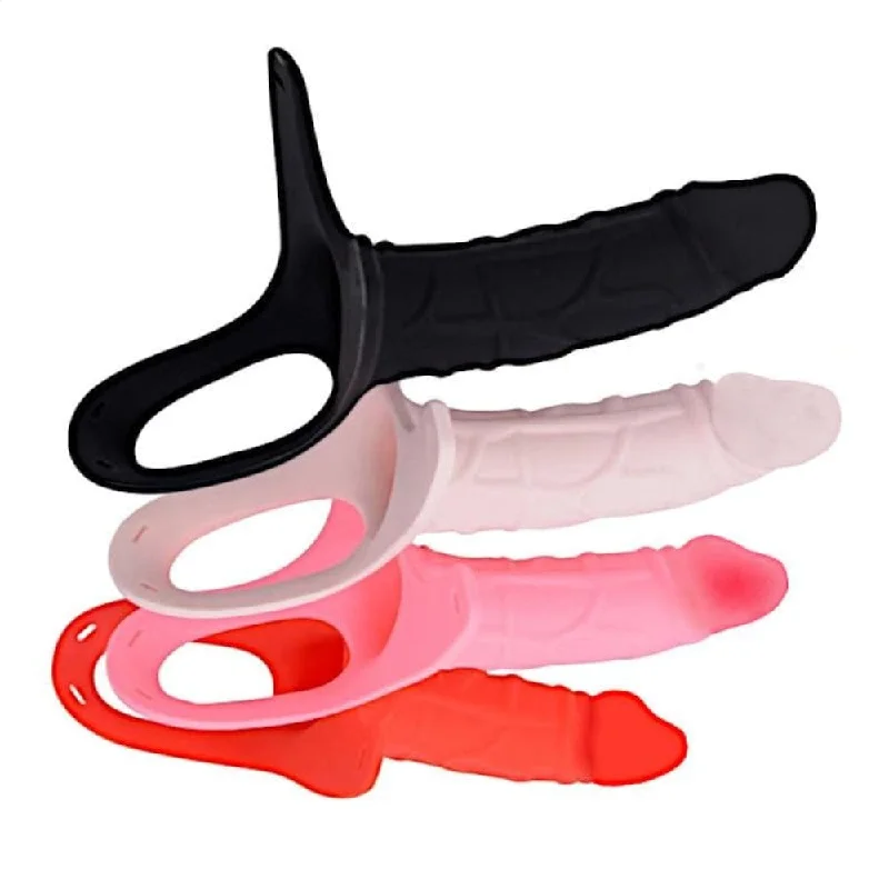 Colored Hollow Dildo Harness Set |/|