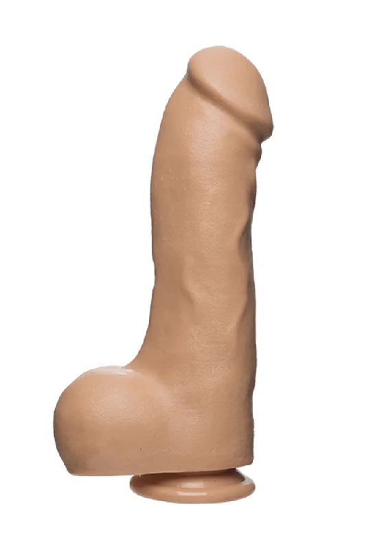 Doc Johnson - The D - Master D 12-inch Dildo With Balls - Beige