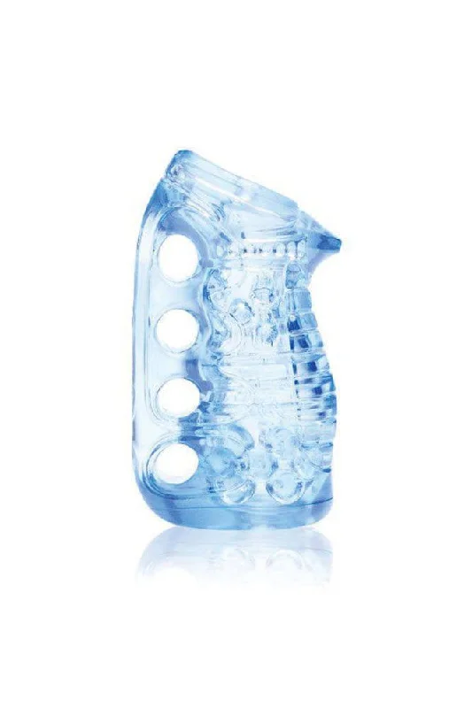 Fleshlight - Fleshskins - Grip Blue Ice Masturbator with Case