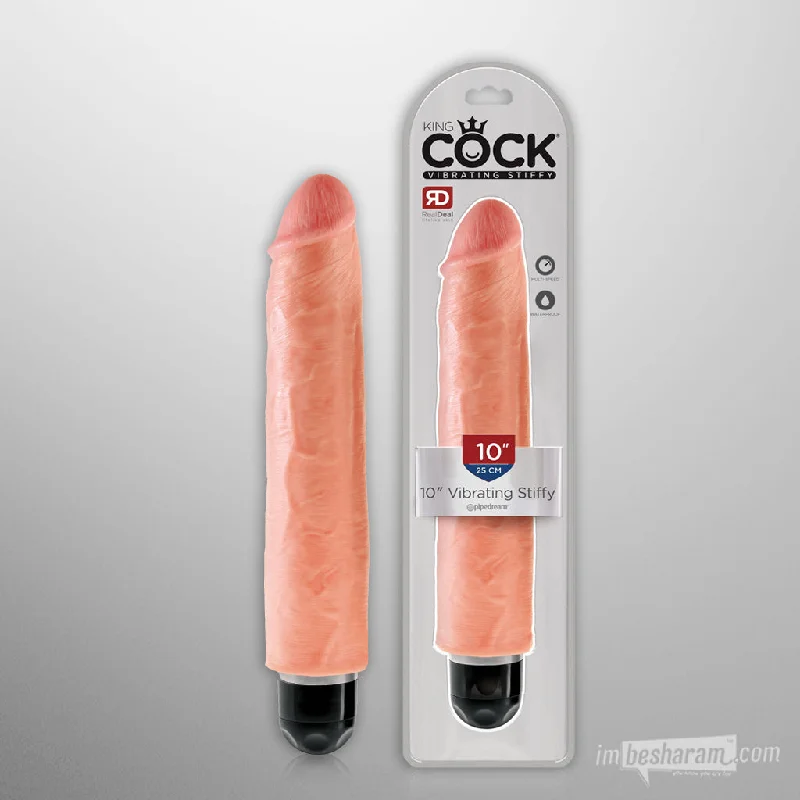 King Cock 10" Stiffy Realistic Vibrator