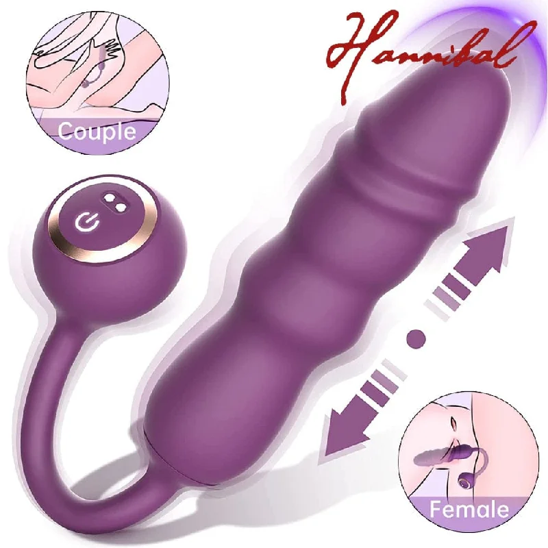 Portable Anal Thrusting Vibe Dildo |/|Vibrating Vibrator Automatic