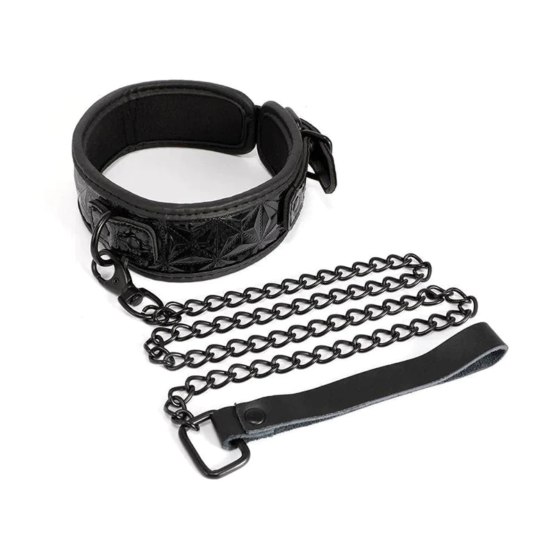 Power Play Collar & Leash - Black