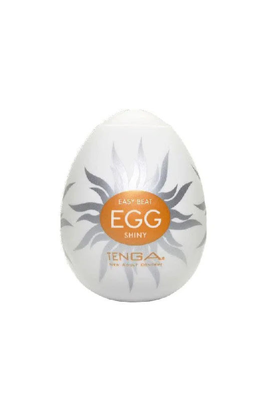 Tenga - Egg - Shiny Textured Egg Masturbator