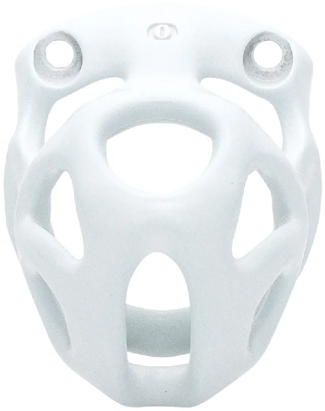 White Hera Chastity Cage - Hexlock - All Sizes