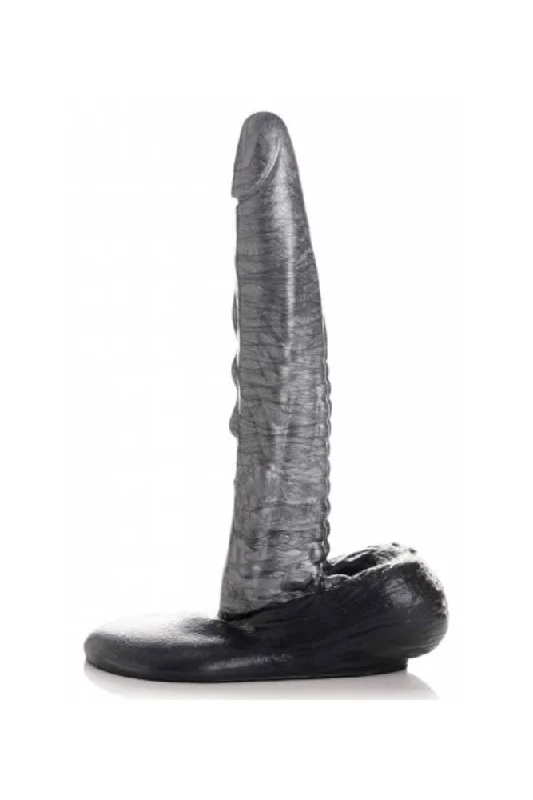 XR Brands - Creature Cocks - The Gargoyle Silicone Dildo - Silver