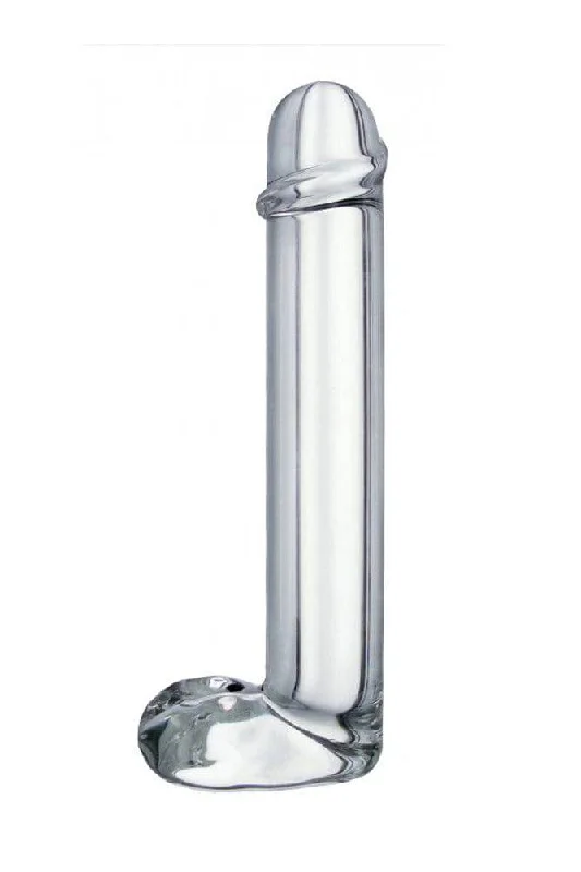 XR Brands - Prisms - Sukra Glass Dildo - Clear